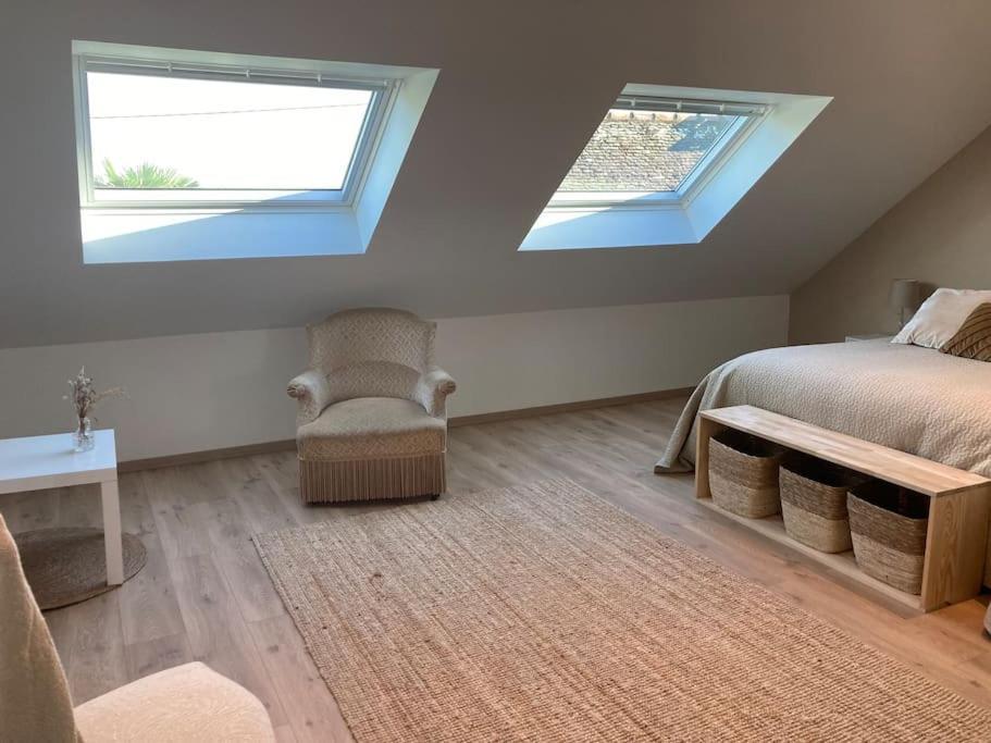 Le Gite Marie-Galante : Belle Maison D'Hotes Avec Acces Piscine En Ete Lanmeur Exterior foto